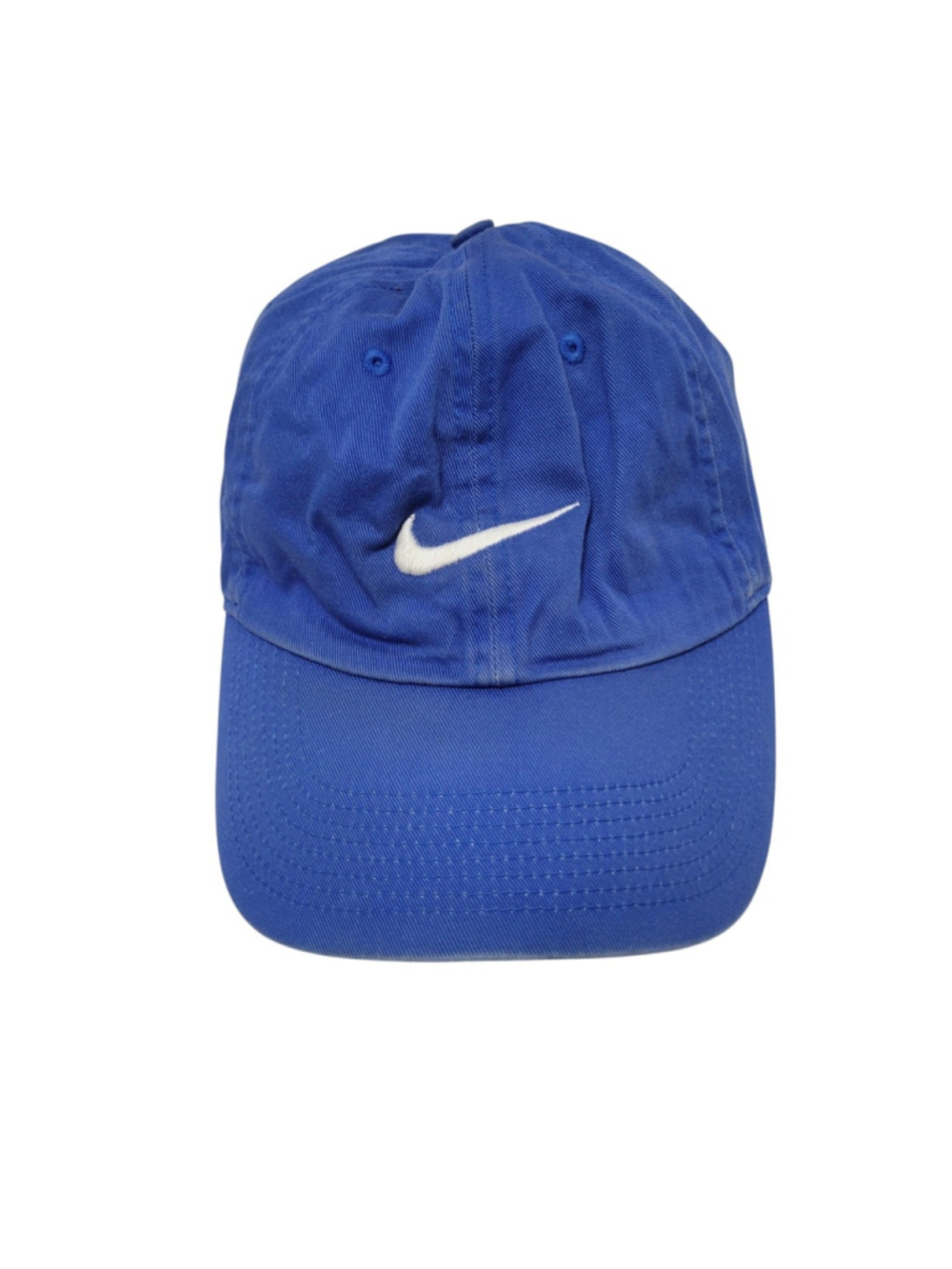 Nike Heritage86 Adult Unisex Blue 100% Cotton Embroidered White Logo One Size